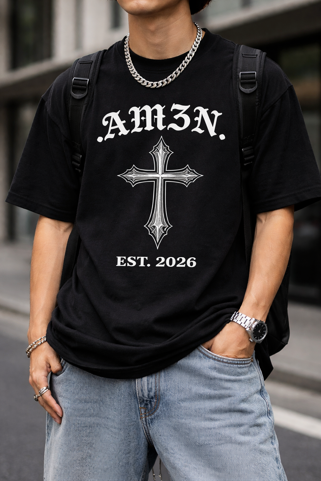 AM3N Big Logo Shirt